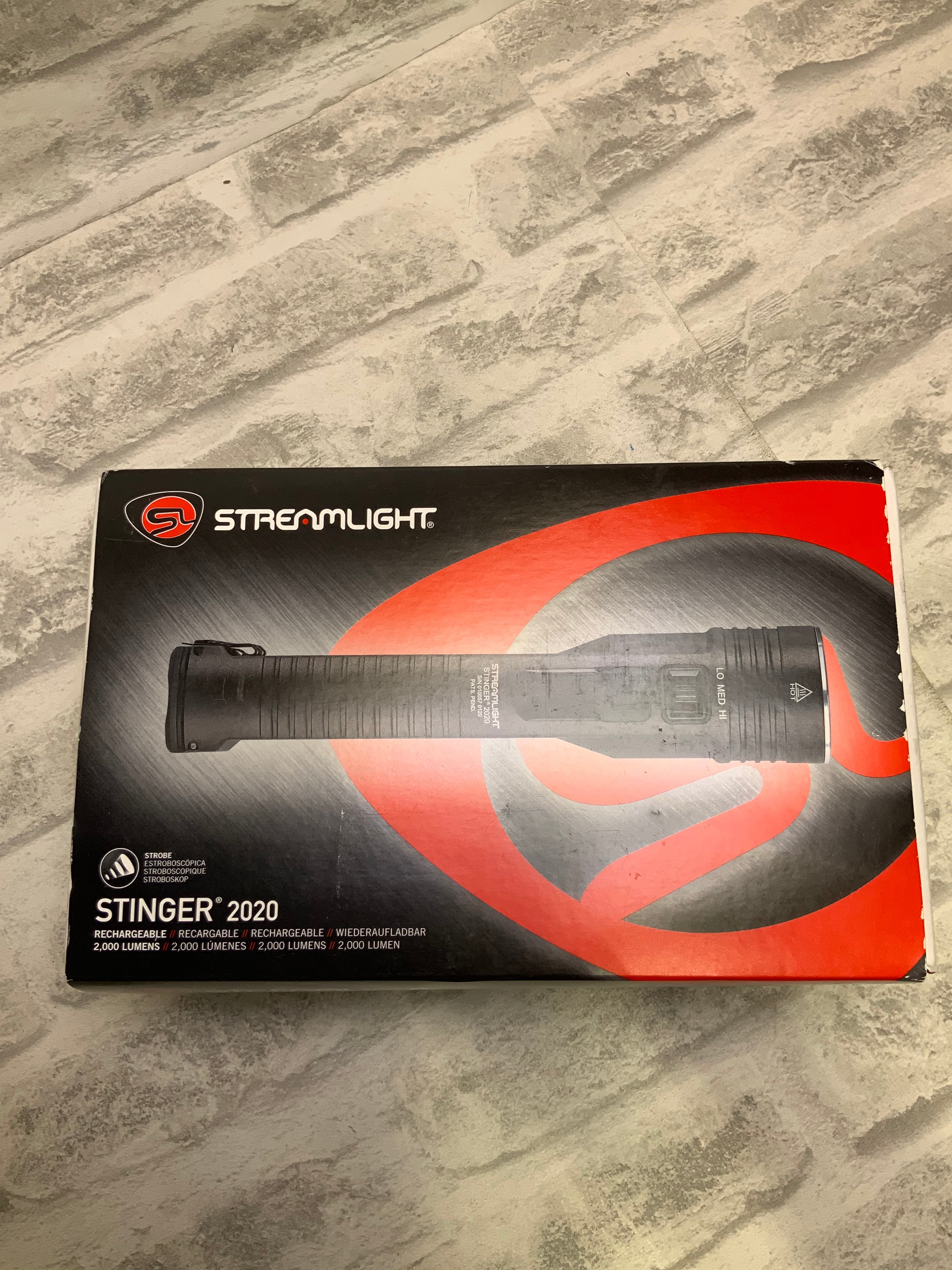 Streamlight 78100 Stinger 2020 Rechargeable Flashlight with"Y" USB Cord ONLY (7615182930158)